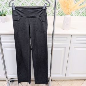 ⭐Gray Athleta Boot cut pants mid rise Size medium tall⭐ Women's